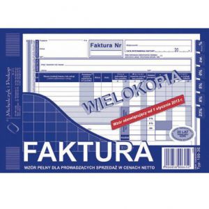 Druk MiP Faktura Netto A5/80